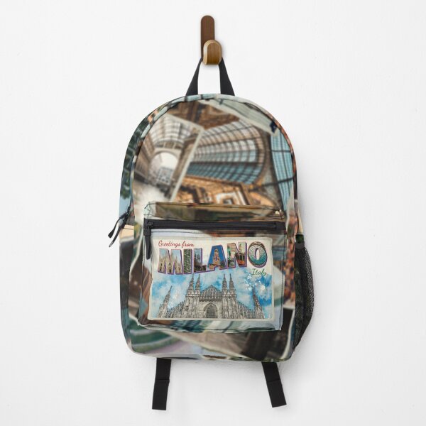 Item preview, Greetings from Milano in Italy vintage style retro souvenir designed and sold by DeveloperProp0.