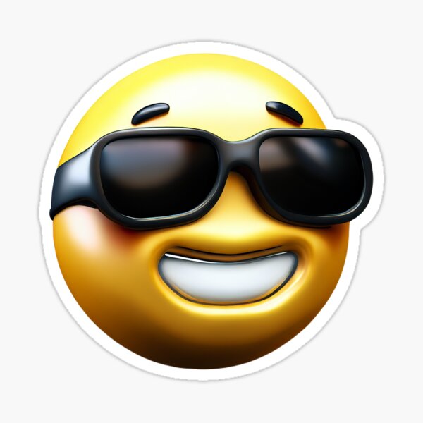 3D Emoji Collection: Hustler Sticker