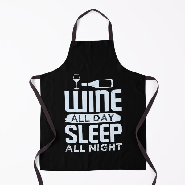 Item preview, Funny Wine Drinking Shirt | Wine Lovers Funny Tee | Wine All Day , Sleep All Night designed and sold by StreetShirts1.