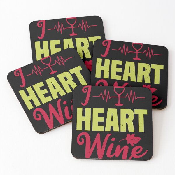 Item preview, Funny Wine Drinking Shirt | Wine Lovers Funny Tee | I Heart Wine designed and sold by StreetShirts1.