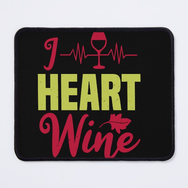 Item preview, Funny Wine Drinking Shirt | Wine Lovers Funny Tee | I Heart Wine designed and sold by StreetShirts1.