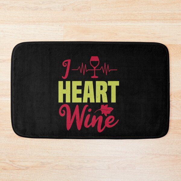 Item preview, Funny Wine Drinking Shirt | Wine Lovers Funny Tee | I Heart Wine designed and sold by StreetShirts1.