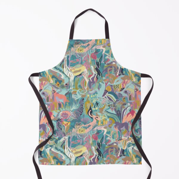 Item preview, Exotic Animals in Nature Color Print Jungle Wildlife Bright and Pastel designed and sold by EmilyFNM3D.