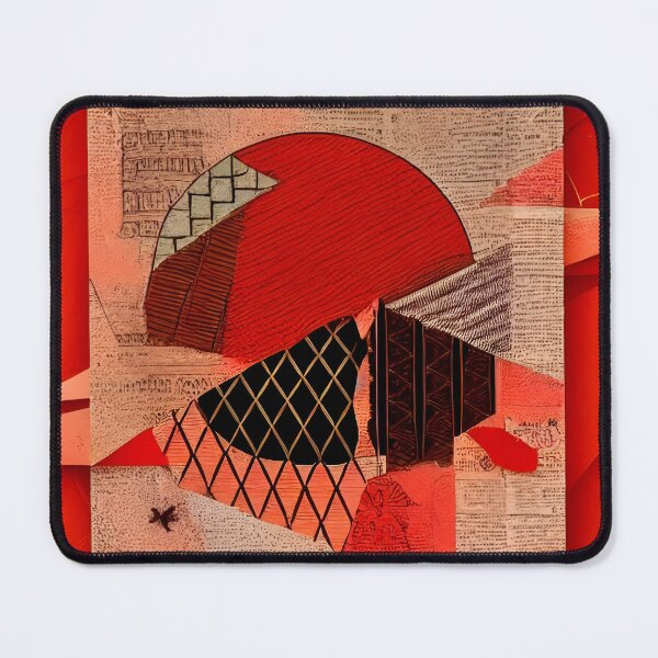 Item preview, Red Geometric Texture  designed and sold by Dana Roper.