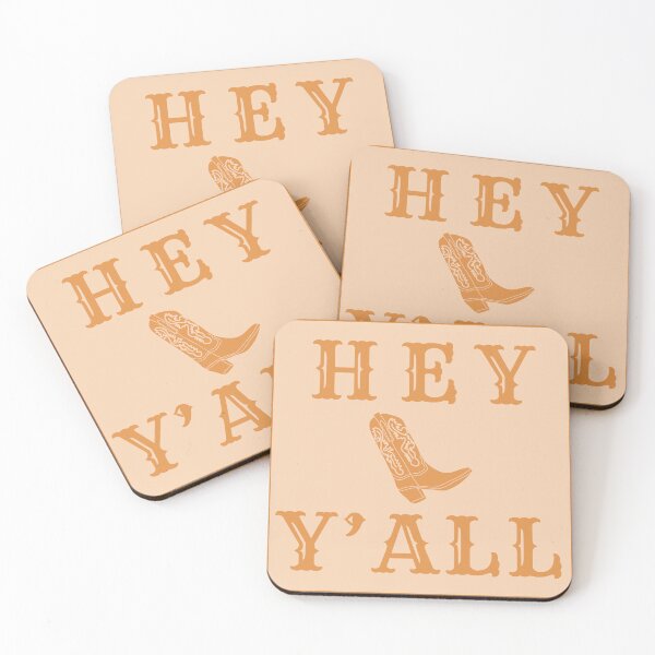 Item preview, hey y'all (orange) designed and sold by MaryNielsonC.