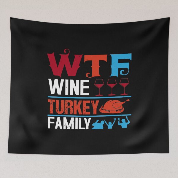 Item preview, Funny Wine Drinking Shirt | Wine Lovers Funny Tee - WTF designed and sold by StreetShirts1.