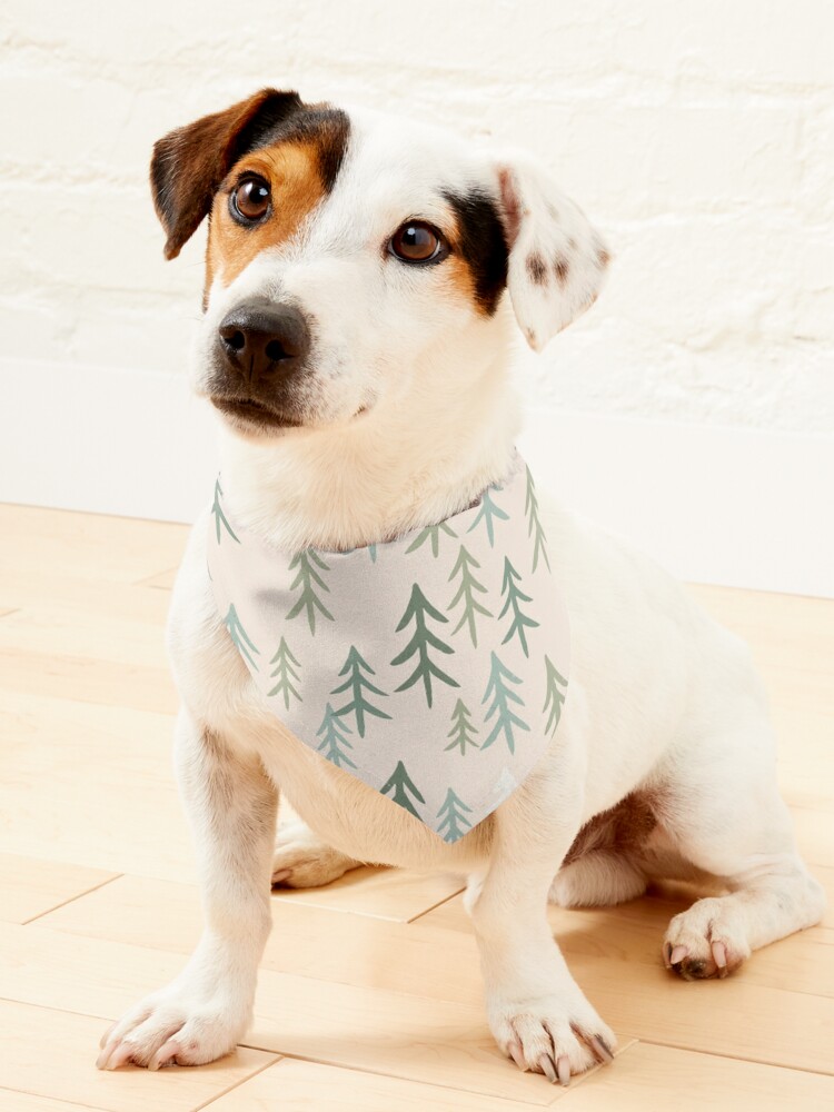 Thumbnail 1 of 6, Pet Bandana, TREE-mendous designed and sold by cabinsupplyco.