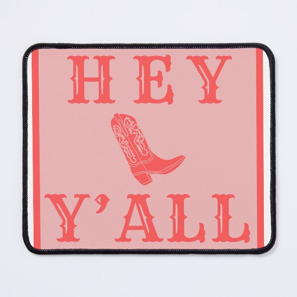Item preview, hey y'all (red) designed and sold by MaryNielsonC.
