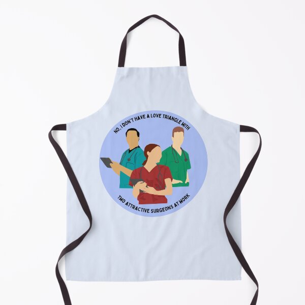 Item preview, Nurse resident junior doctor humor Love triangle with attractive surgeons designed and sold by Crafty-Anomaly.