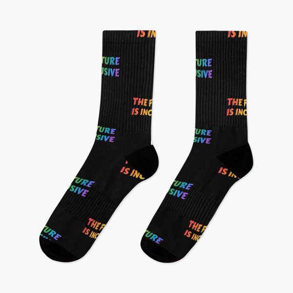 Item preview, The Future Is Inclusive LGBT Pride Rainbow designed and sold by Inspirationmotivation.