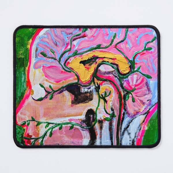 Item preview, Self Portrait: Zombie Food (My Brain) designed and sold by echomultiverse.