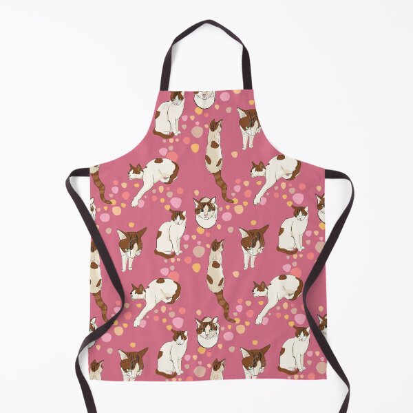 Item preview, Soya the Cat – Magenta Background Cute Cat Pattern designed and sold by Chigurena.