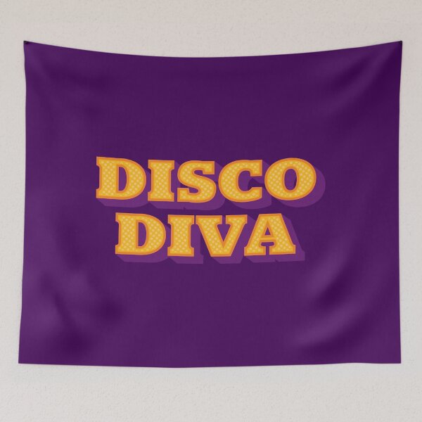 Item preview, Disco Diva - retro design for all the disco divas out there! designed and sold by fatchairprint.