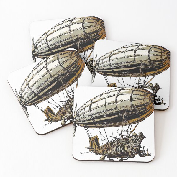 Item preview, Steampunk AIRSHIP designed and sold by carlarmes.