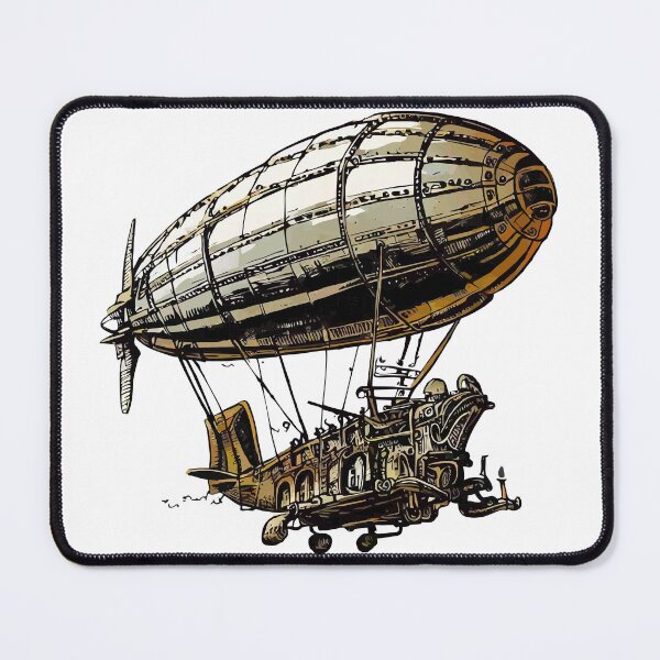 Item preview, Steampunk AIRSHIP designed and sold by carlarmes.