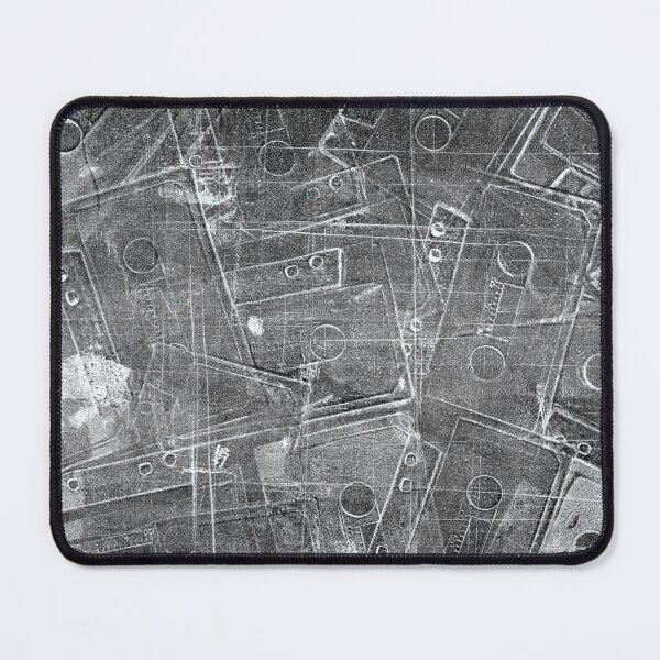 Item preview, Abstract analogue cassette print 7 in Black & White designed and sold by Elizabeth-Banks.