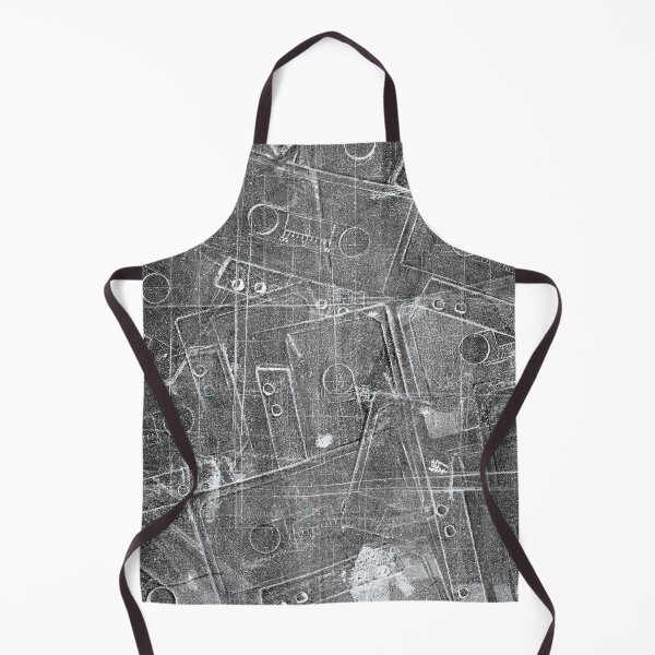 Item preview, Abstract analogue cassette print 7 in Black & White designed and sold by Elizabeth-Banks.