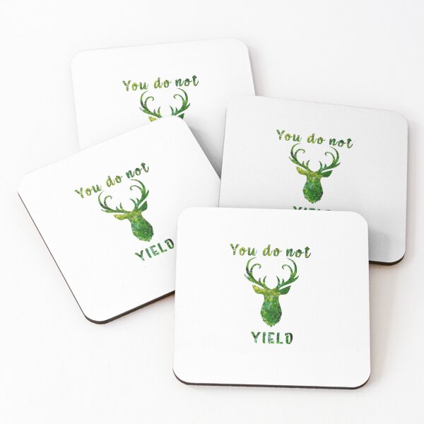 Item preview, You Do Not Yield Terrasen Stag designed and sold by Celticrose721.