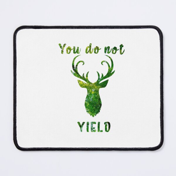 Item preview, You Do Not Yield Terrasen Stag designed and sold by Celticrose721.