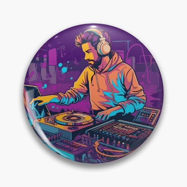 Item preview, DJ's music, techno party designed and sold by KarolusP.