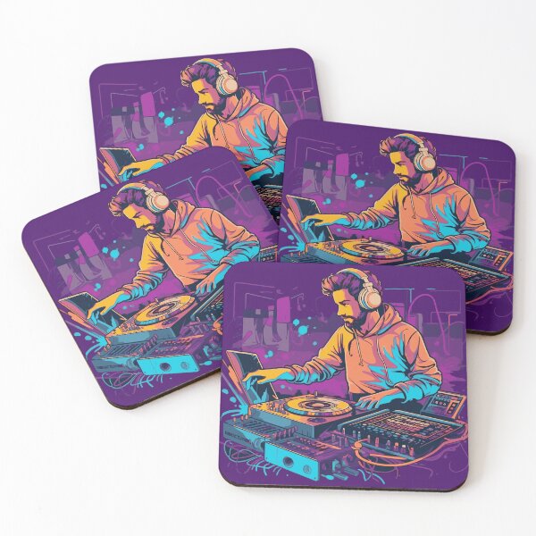 Item preview, DJ's music, techno party designed and sold by KarolusP.