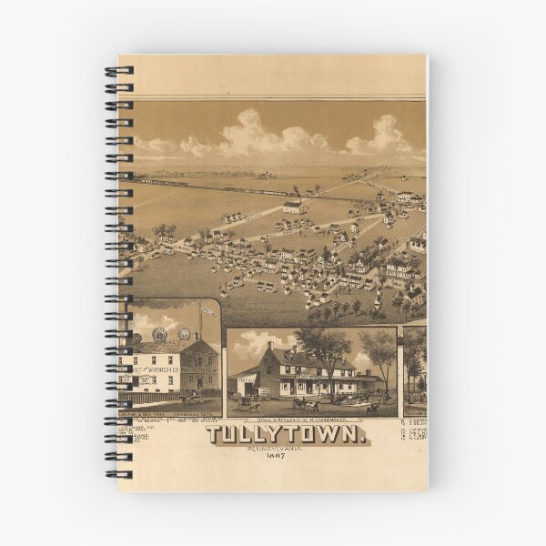Item preview, Tullytown, Pennsylvania (1887) designed and sold by allhistory.