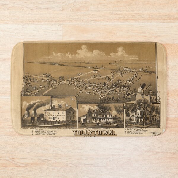 Item preview, Tullytown, Pennsylvania (1887) designed and sold by allhistory.
