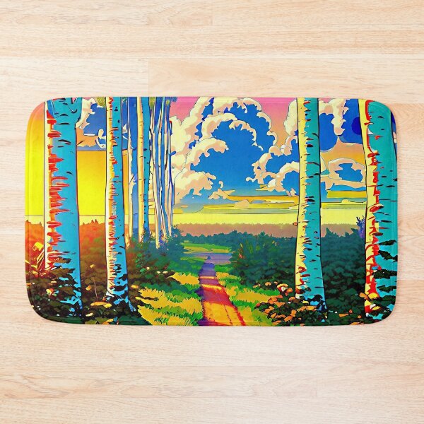 Item preview, Morning Light Pop Art Landscape designed and sold by LaRoach Digital Arts.