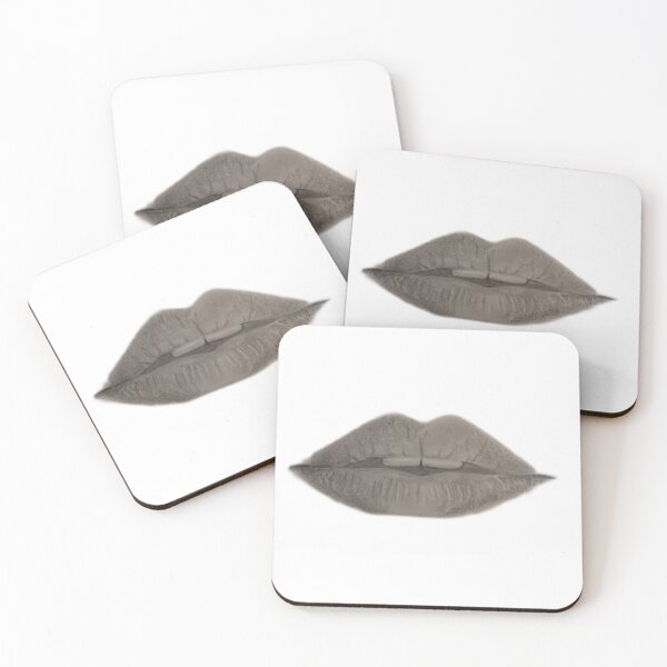 Item preview, lips pencil drawing new design designed and sold by WAJEDART.