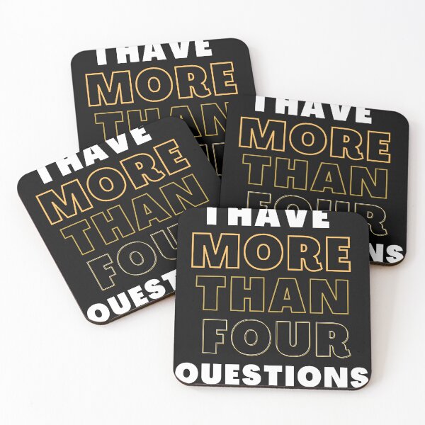 Item preview, I Have More Than Four Questions Graphic T-Sirt designed and sold by ZIZZO 22.