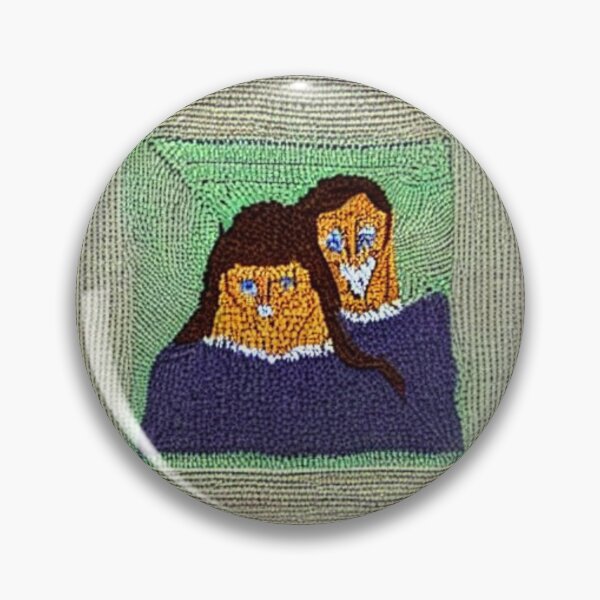 Item preview, Crocheted grandmother's squares. Abstraction. designed and sold by Natalia-Vlad.
