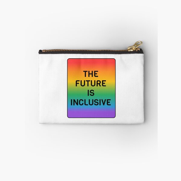 Item preview, Inclusive Pride - The Future Is Inclusive - Gay Flag Rainbow designed and sold by Inspirationmotivation.