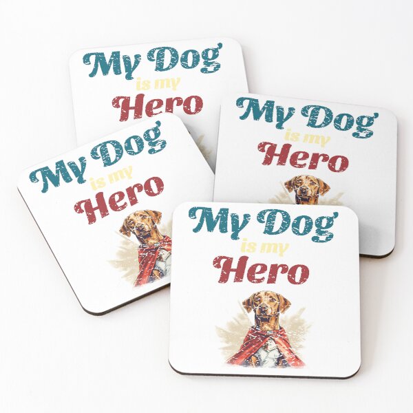 Item preview, My Dog Is My Hero (Big Dog Version) - Dog Lovers Tees designed and sold by GVRDesign.
