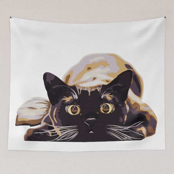 Item preview, Cute cat illustration designed and sold by marghe41.