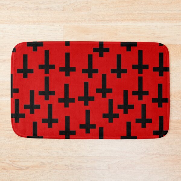 Item preview, unholy upside down cross red  designed and sold by Gossip Rag.
