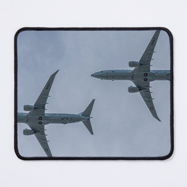 Item preview, Wings of Unity - Navy P-8 Poseidons Soar in Perfect Formation By @filsfan_photograhy designed and sold by bigwingenergy.