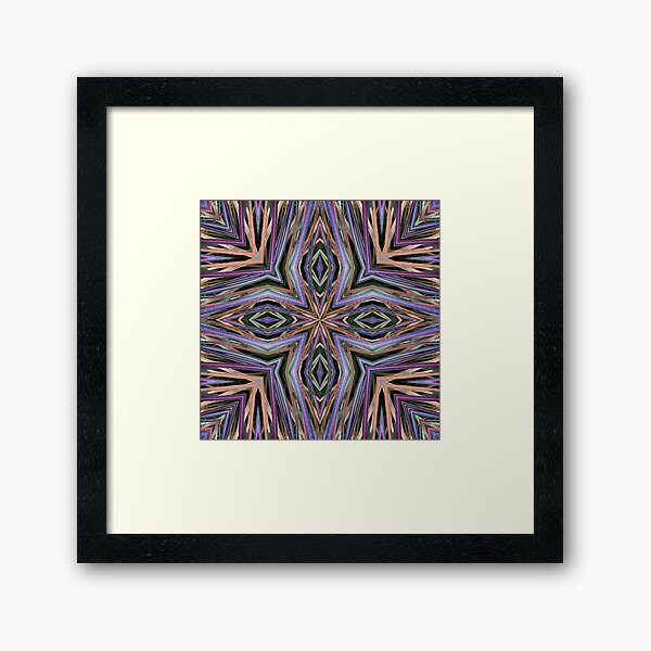 Miscanthus Stripe Framed Art Print