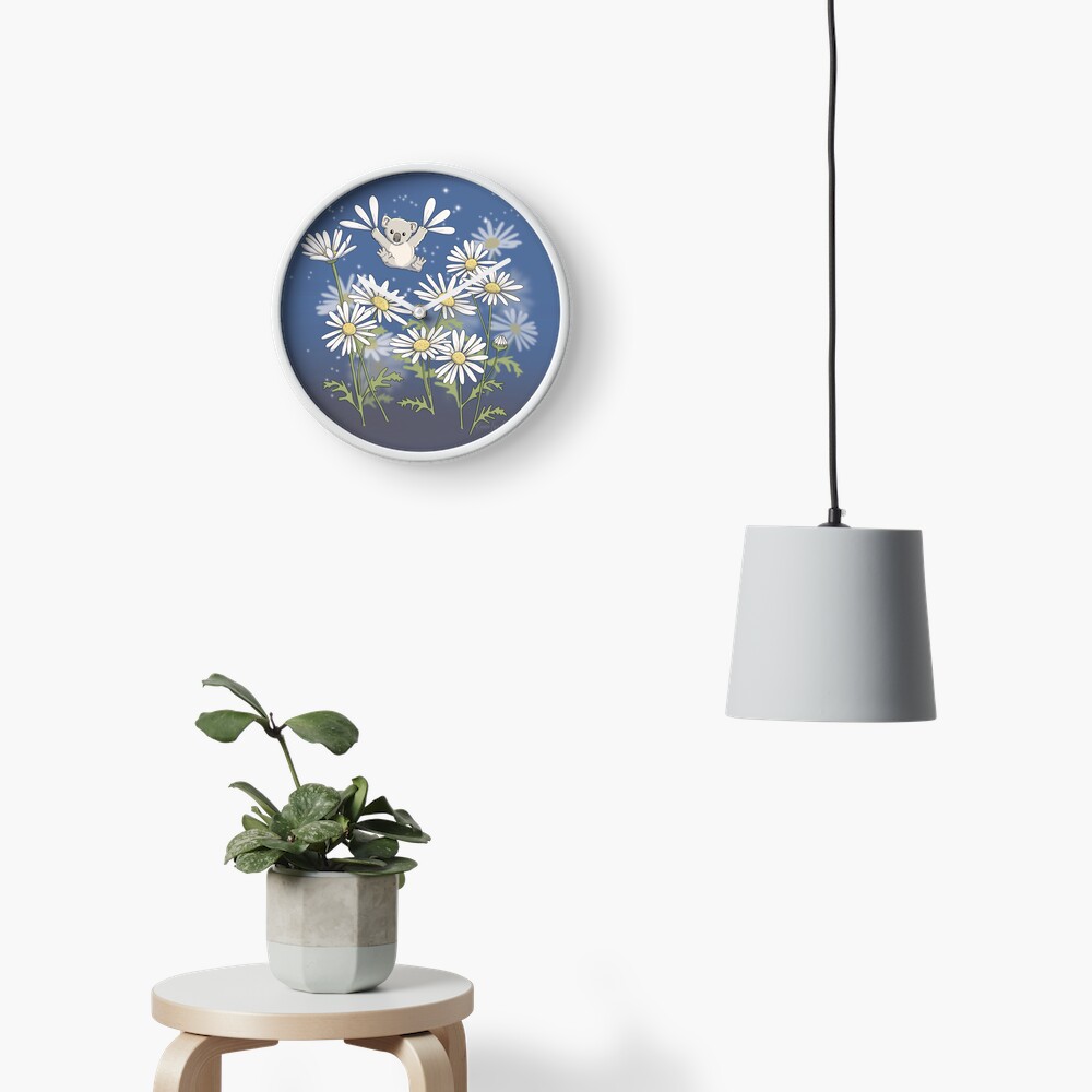 Item preview, Clock designed and sold by RhondaLuluArt.
