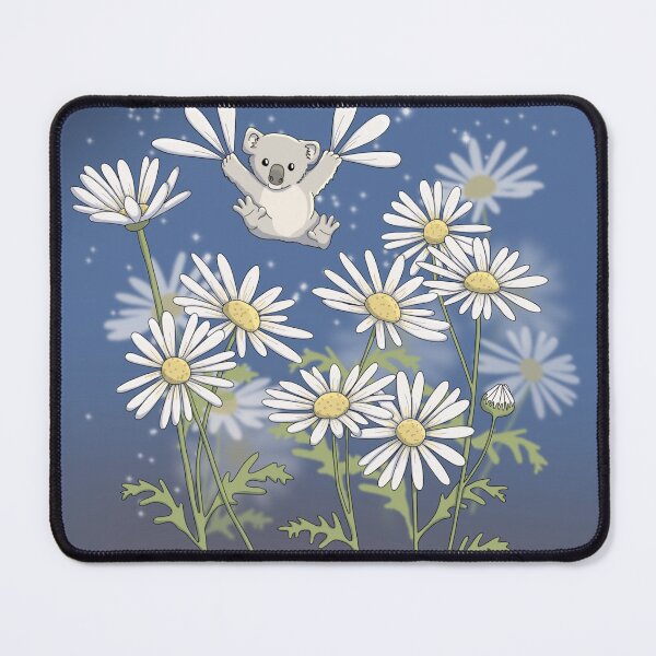Item preview, Koala Flying in the Daisies designed and sold by RhondaLuluArt.