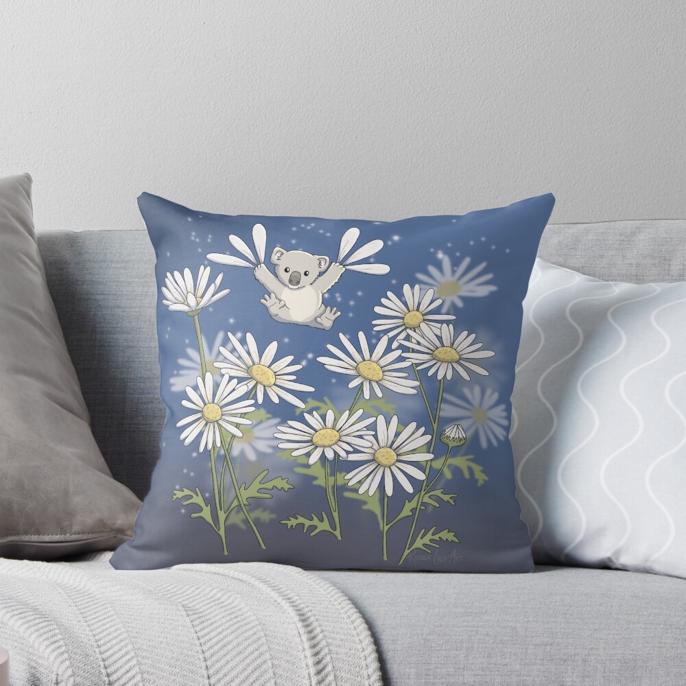 Item preview, Throw Pillow designed and sold by RhondaLuluArt.