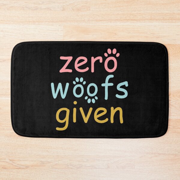 Item preview, Copy of zero woofs given designed and sold by WilliamsGFX.
