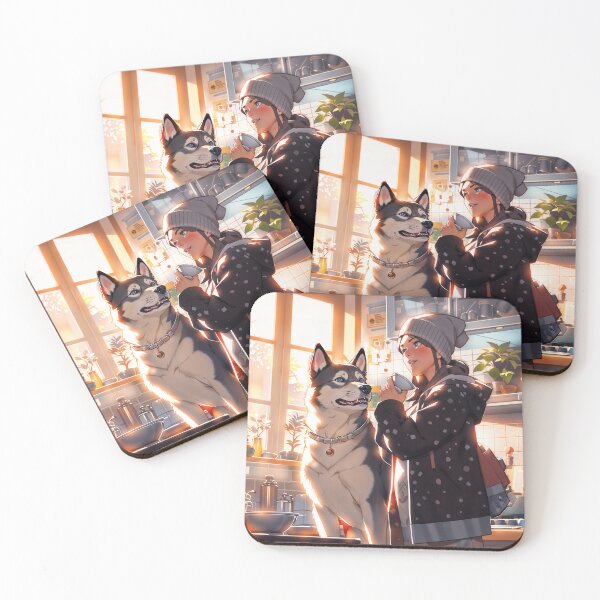 Item preview, Kitchen Husky designed and sold by AiLoveAnime.