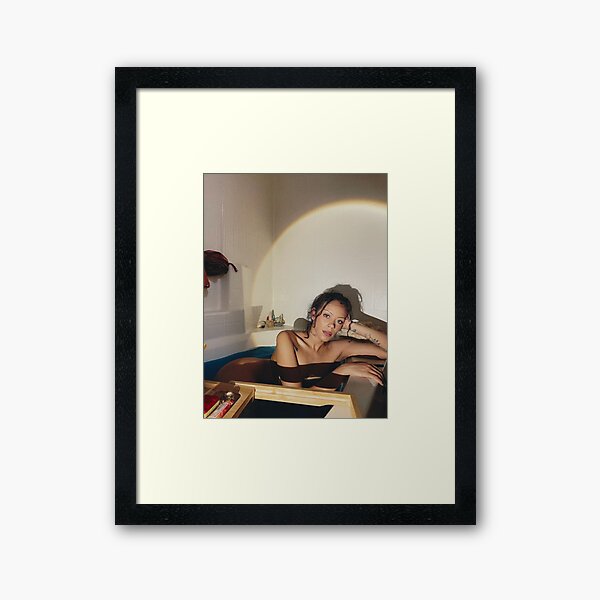 Bleu Framed Art Print