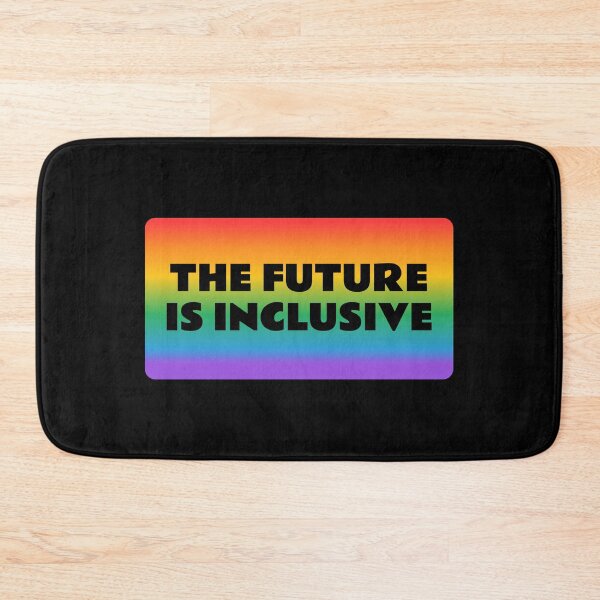 Item preview, The Future Is Inclusive - Pride Rainbow designed and sold by Inspirationmotivation.