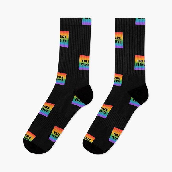 Item preview, The Future Is Inclusive - Pride Rainbow designed and sold by Inspirationmotivation.