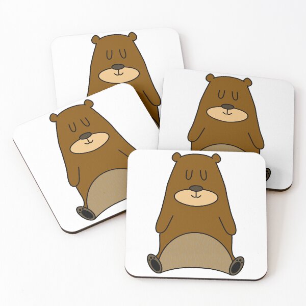 Item preview, chunky bear cartoon designed and sold by bears-can-draw.