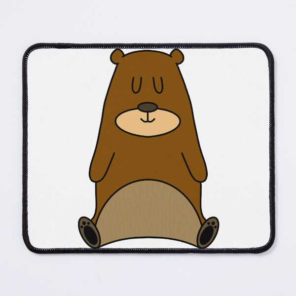 Item preview, chunky bear cartoon designed and sold by bears-can-draw.