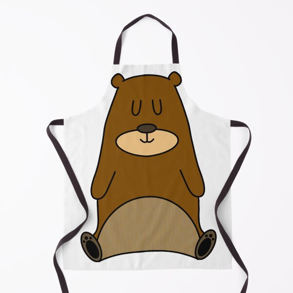 Item preview, chunky bear cartoon designed and sold by bears-can-draw.