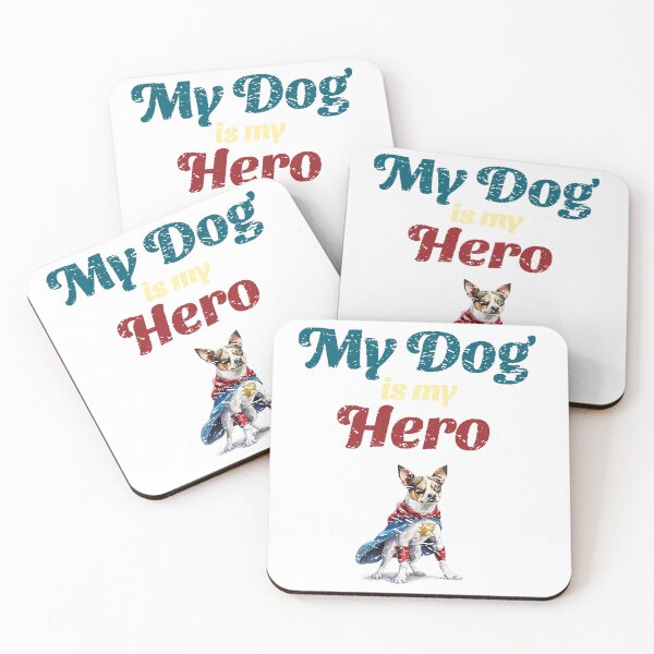 Item preview, My Dog Is My Hero (Small Dog Version) - Dog Lovers Tees designed and sold by GVRDesign.