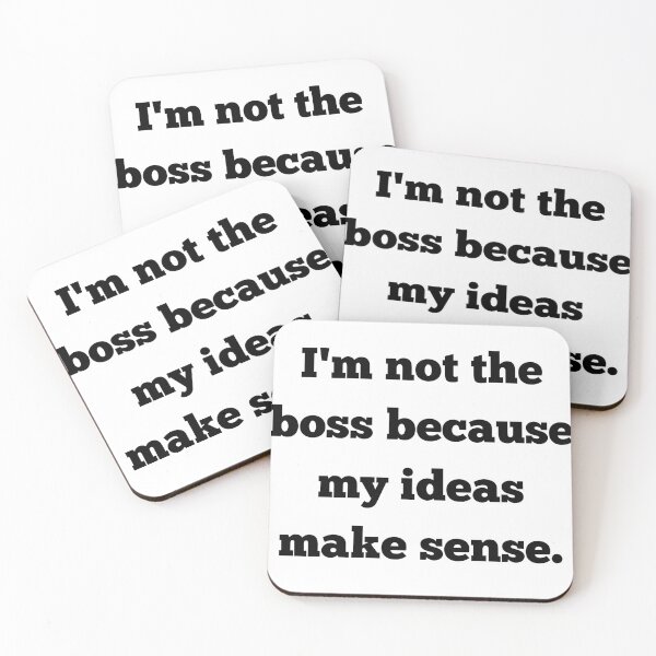 Item preview, Not the boss designed and sold by glc1985.